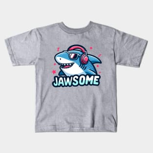 Jawsome: Shark Grooves Kids T-Shirt